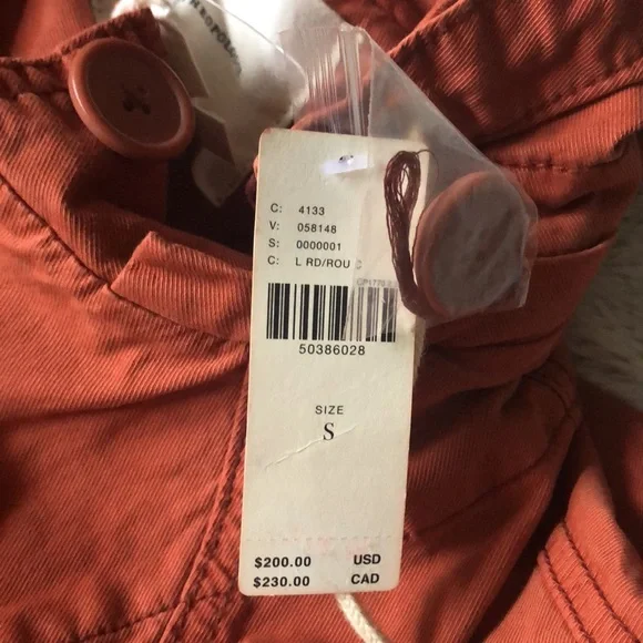 NWT‎ Anthropologie Longline Anorak - Picture 11 of 12